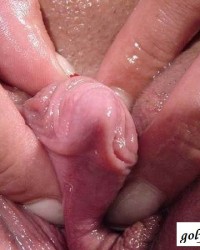 Пропитанные соком большие клиторы