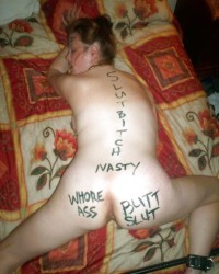 Унизительные надписи на теле чернильницы порно (67 фото)