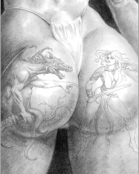 Порно эскизы тату (59 фото)