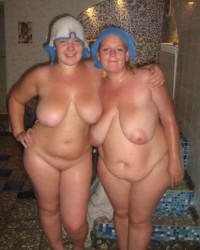Голых толстых русских женщин в бане (36 фото)