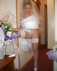 Голая невеста после свадьбы (57 фото)