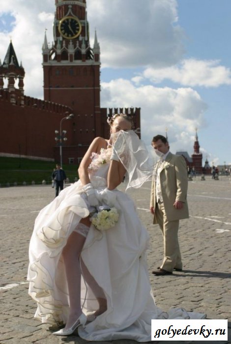 Обнажённые казусы сексуальных невест.