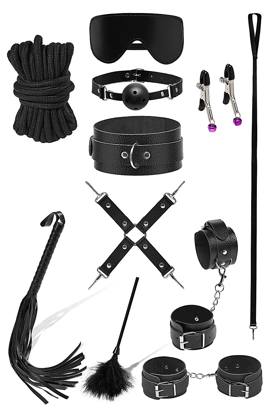 Бдсм набор 11 предметов