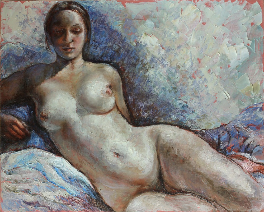 Серебрякова Зинаида ню в бане