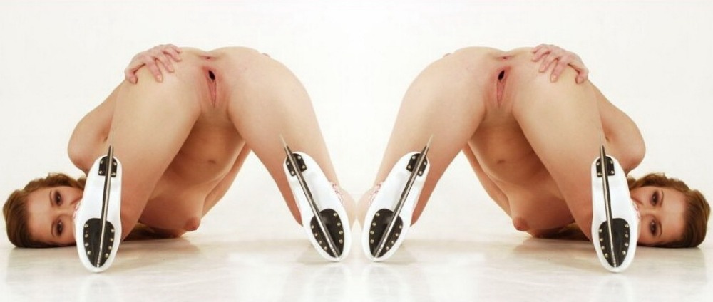 Голая фигуристка без трусов