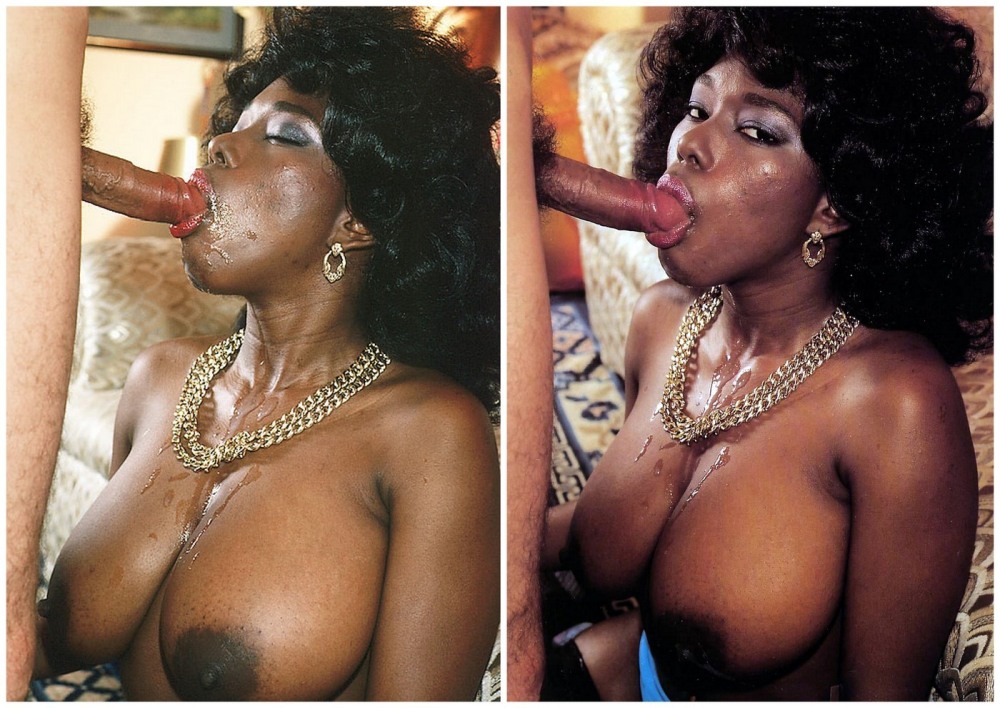 Винтажный анал с негром