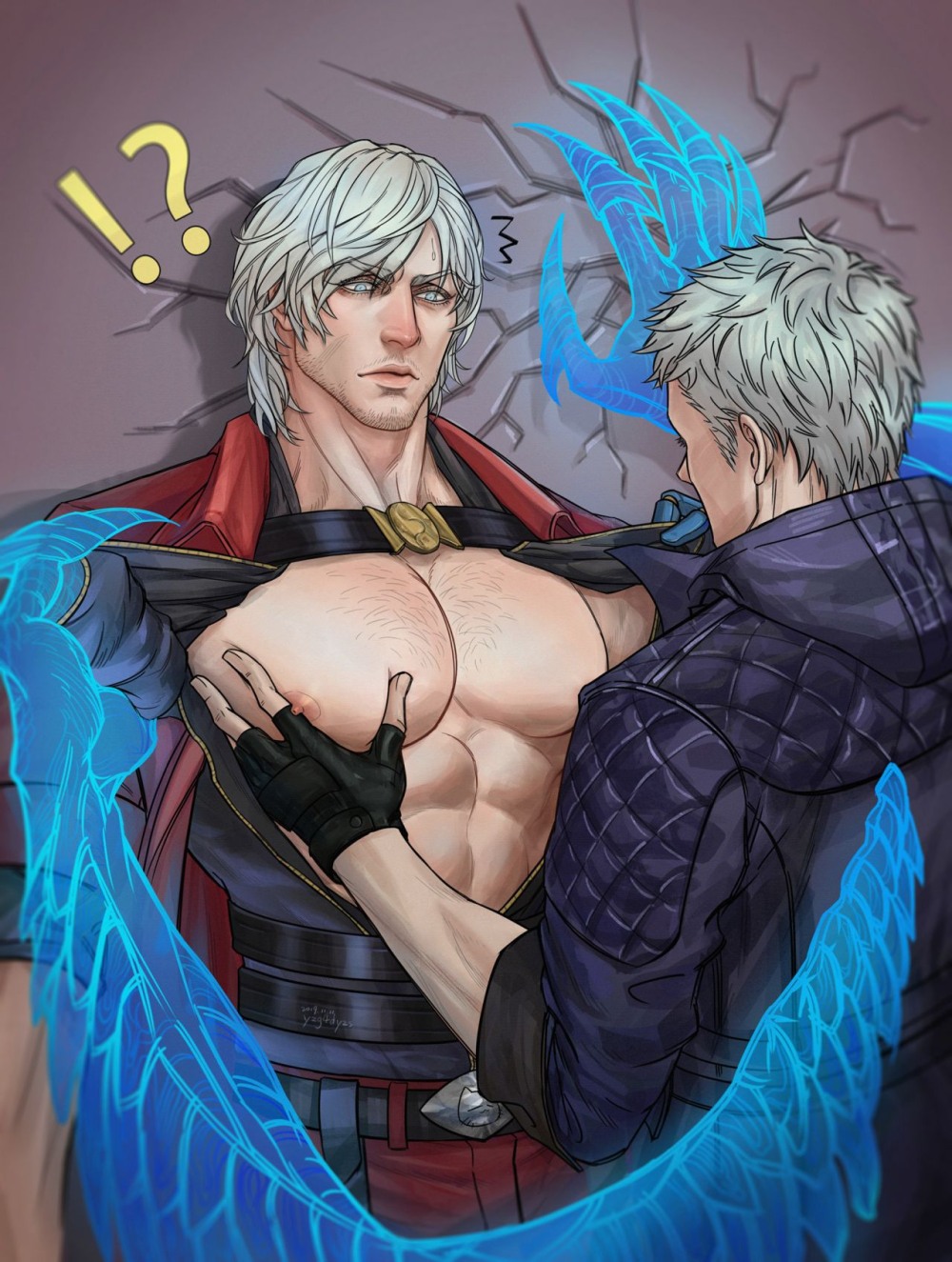 Хентай тентакли чёрный Клевер