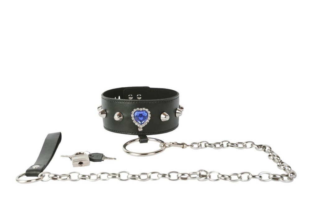 Ошейник с поводком