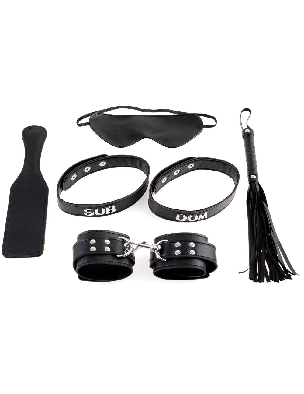 Набор наручники плетка кляп