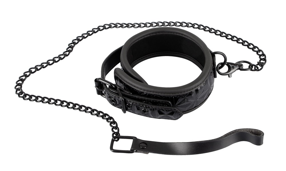 249251 Bad Kitty ошейник с поводком