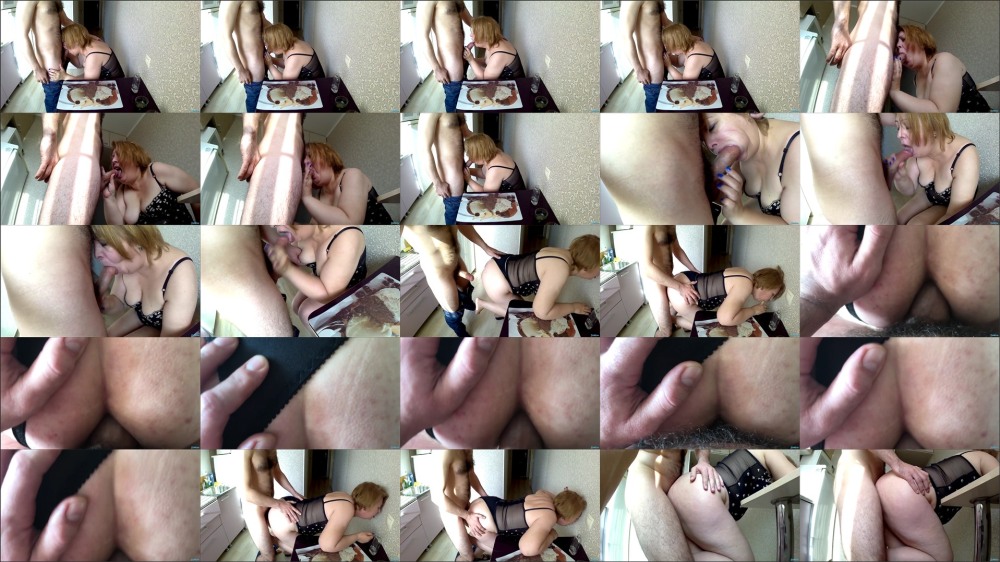 Русскую соседку в попку