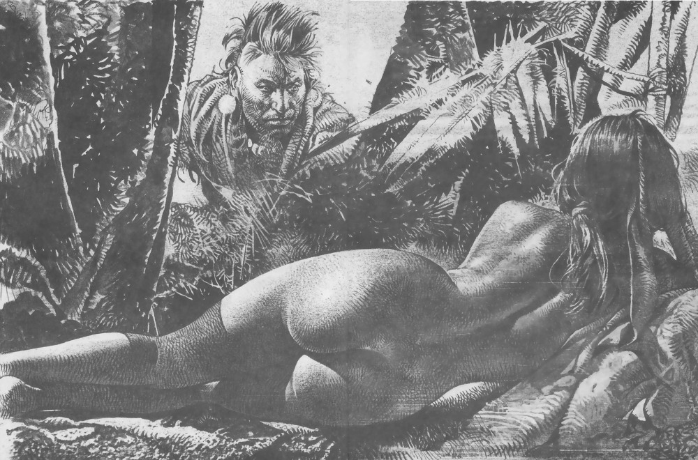 Эротический комикс Cavewoman