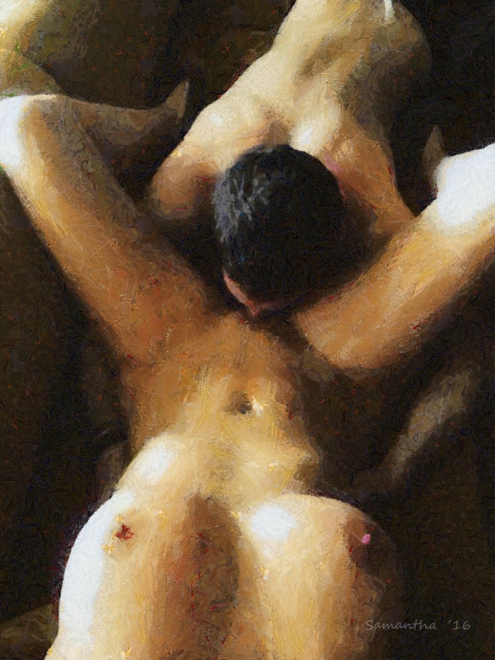 Эротические ласки женской груди