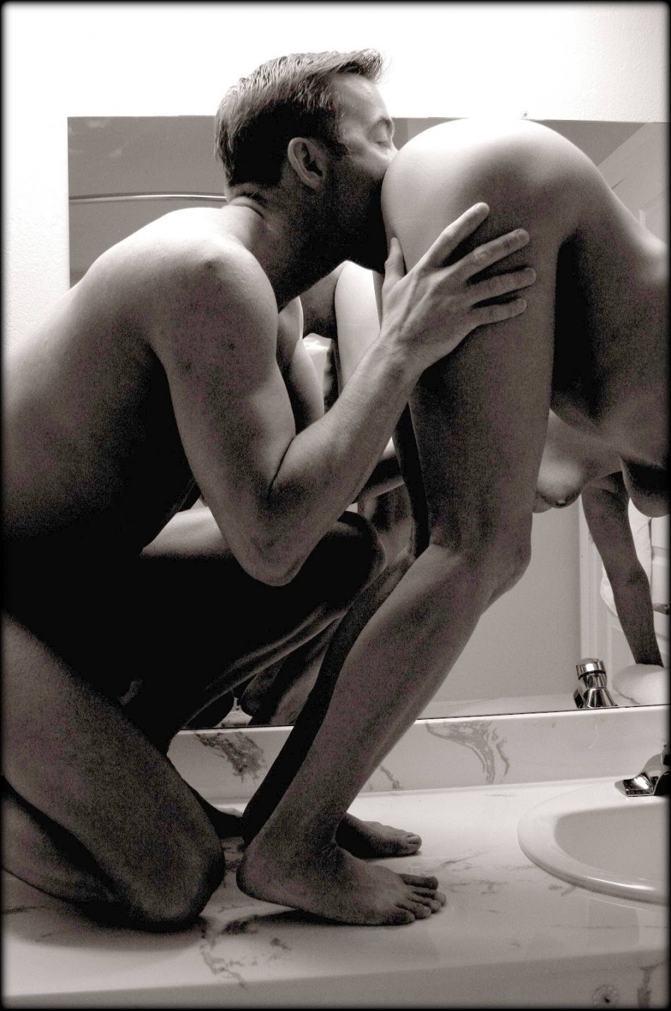 Красивый куннилингус крупным планом