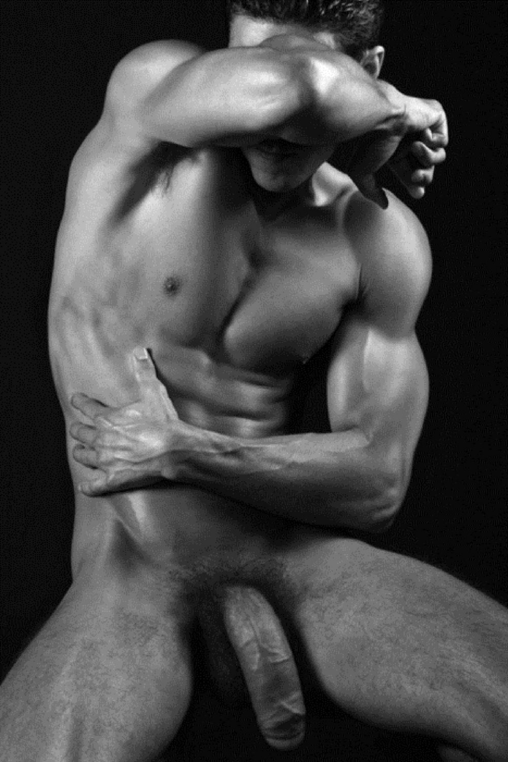 Эротическая фотосессия с парнем