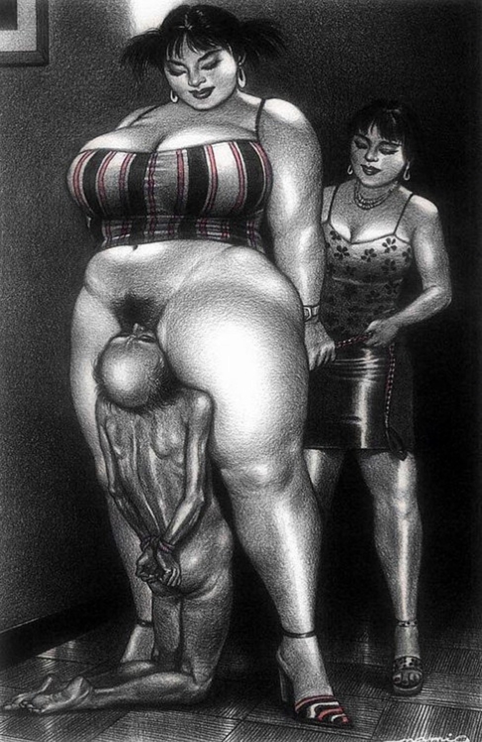 Намио Харукава толстая волосатая