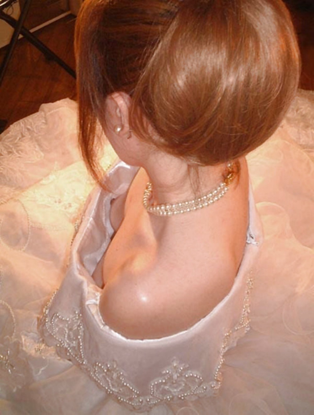 Голая невеста перед свадьбой