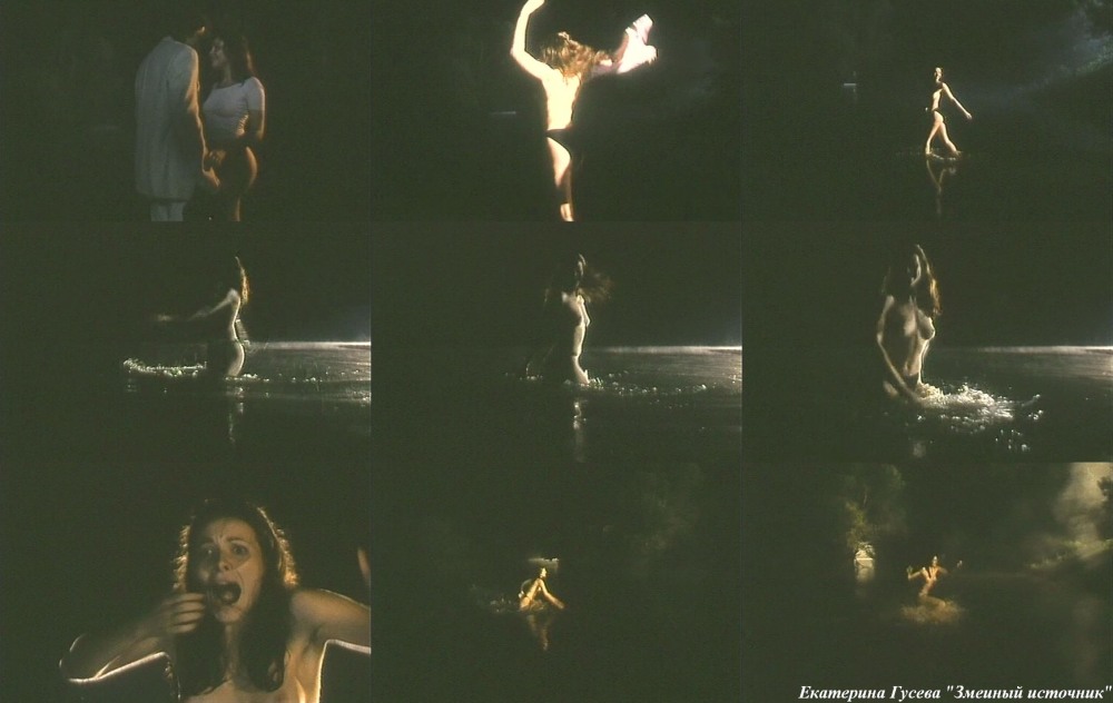 Екатерина Гусева в ванной