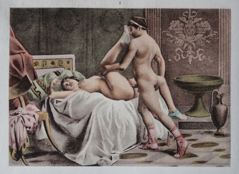 Старинные порнографические иллюстрации