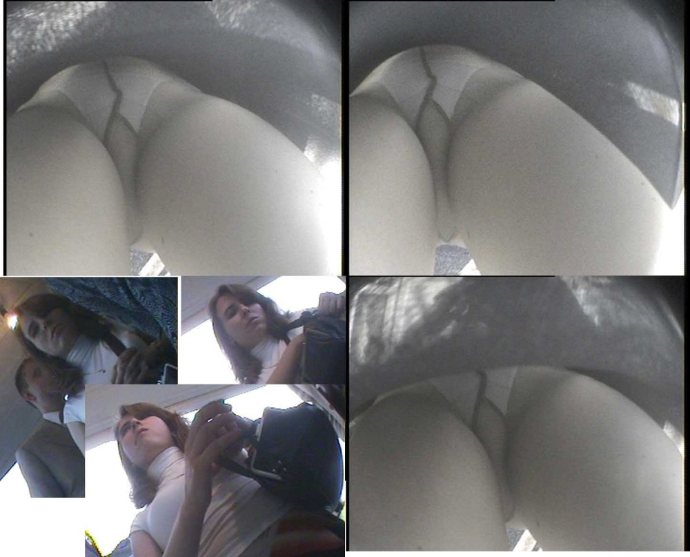 Пожилая дама спит без трусов