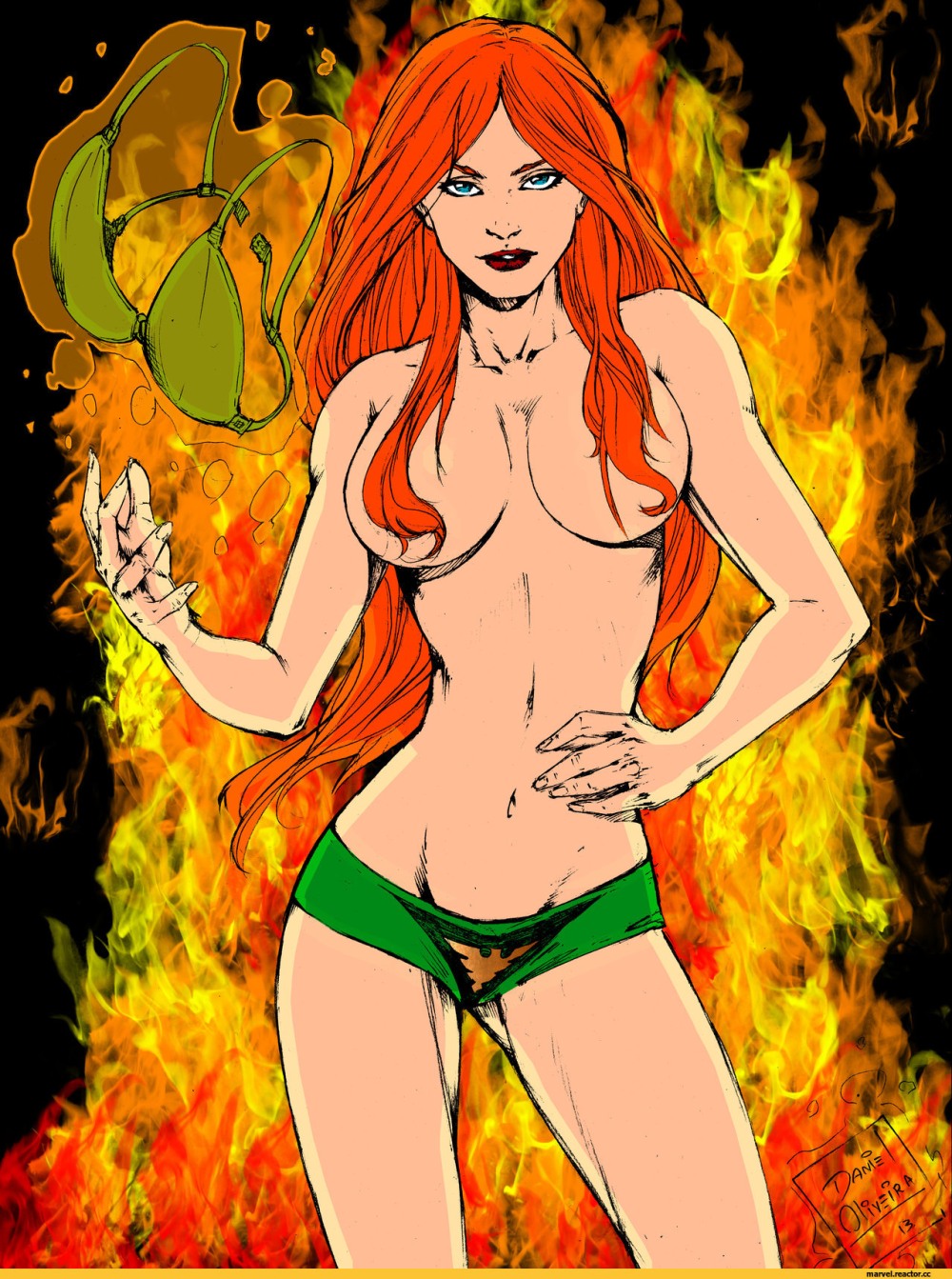 Leandrocomics Капитан Марвел