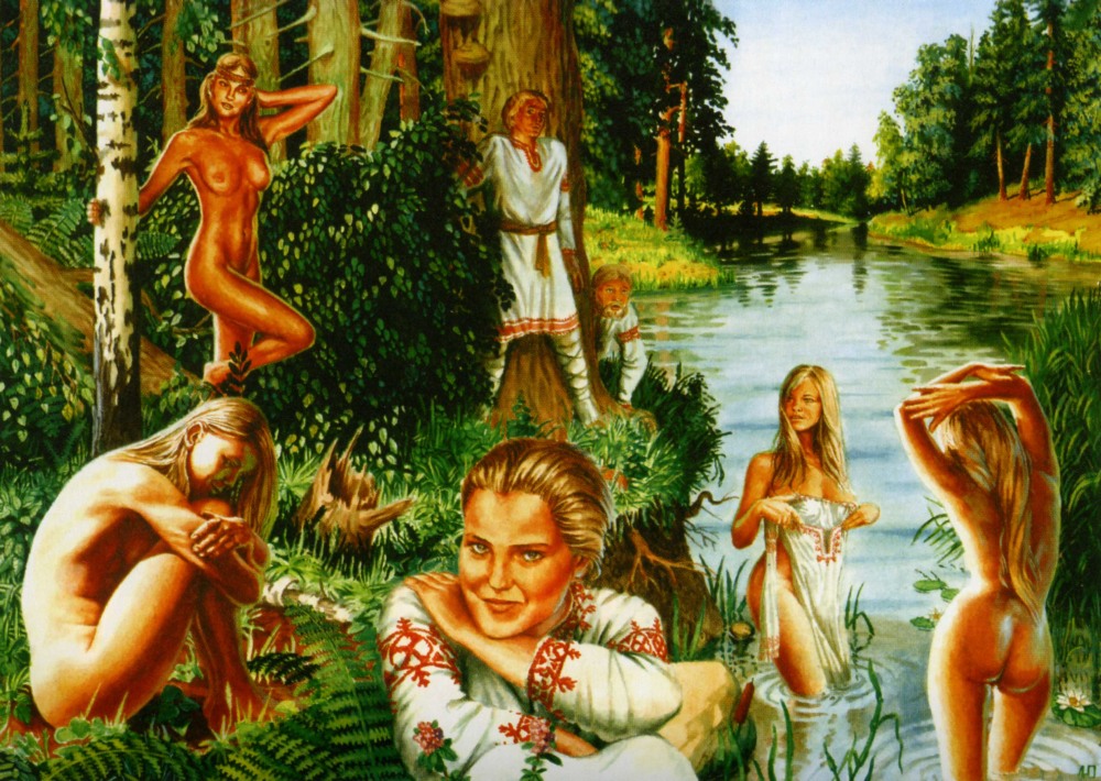 Германия голые женщины ретро