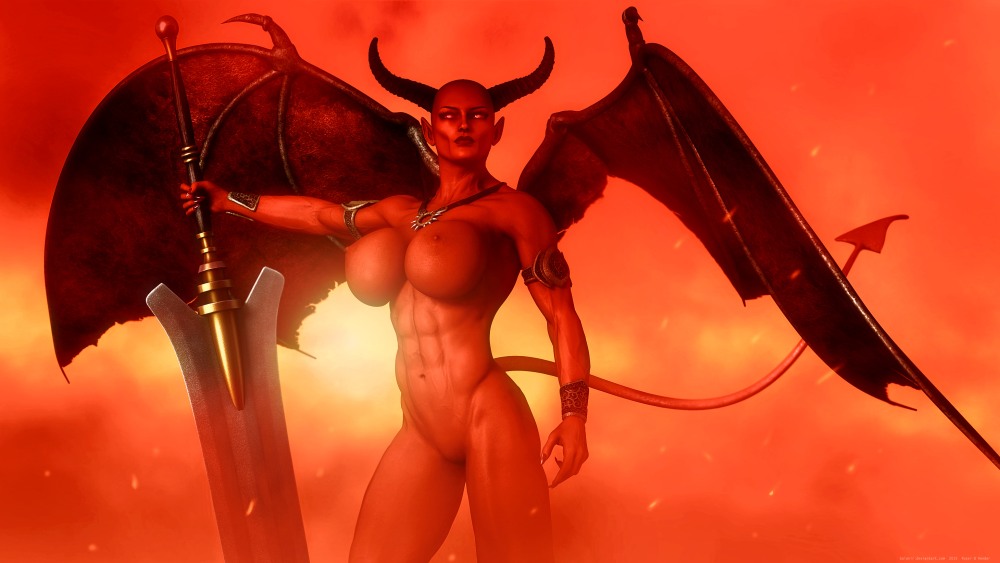 Демоницы с большими сиськами