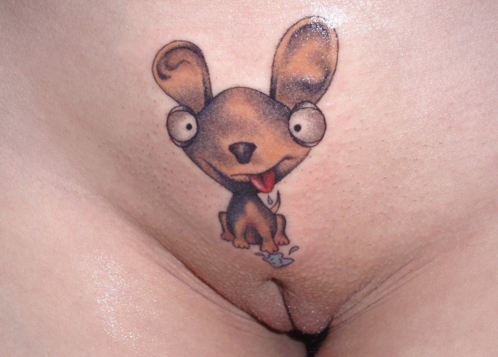 Прикольные интимные Татуировки