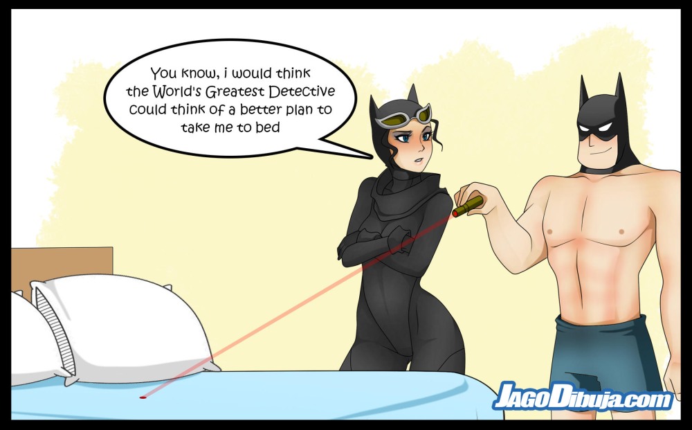 Бэтмен и женщина кошка приколы