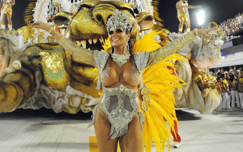 Голый карнавал Бразилия 1986