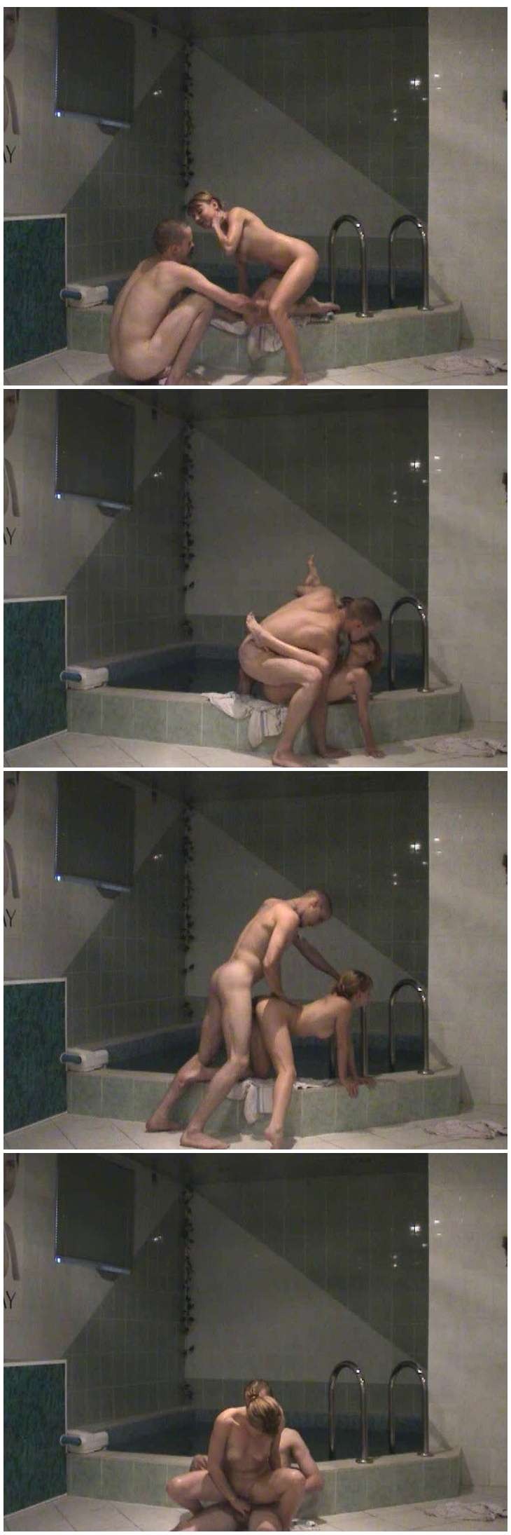 Лесби скрытая камера сауна