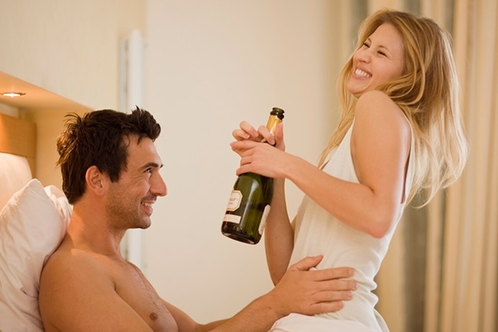 Женщина под градусом