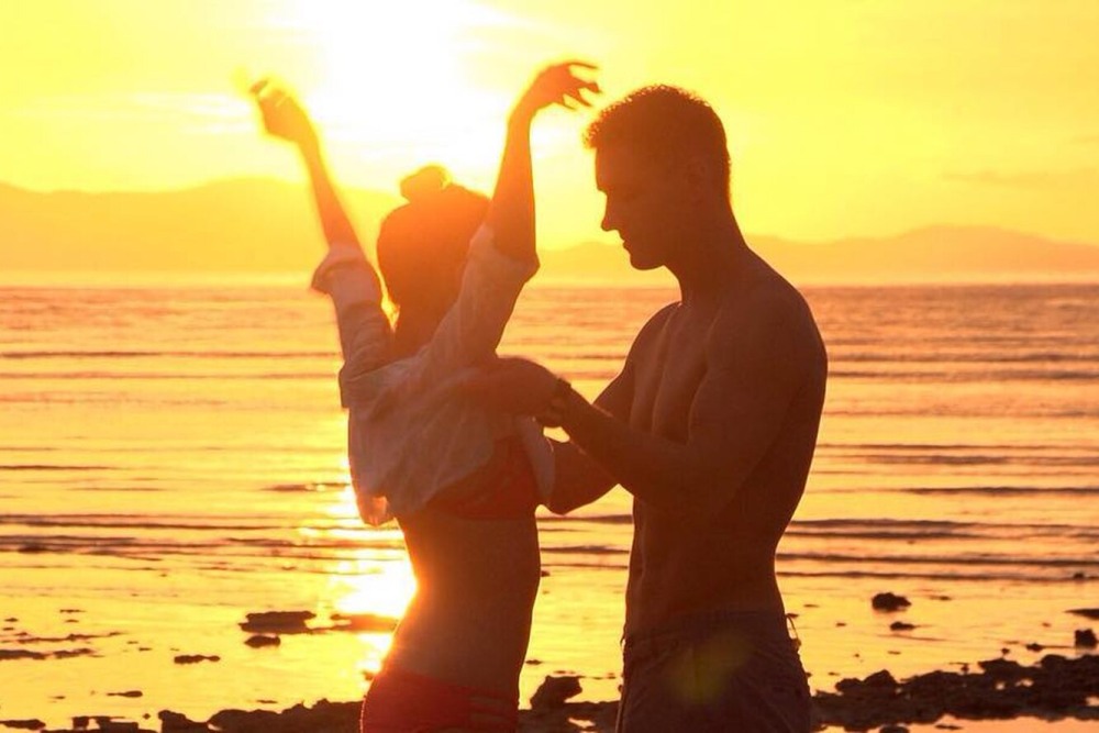 Трах на закате видео бесплатно