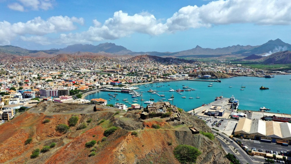 Кабо Верде Сан-Висенти самая высокая точка