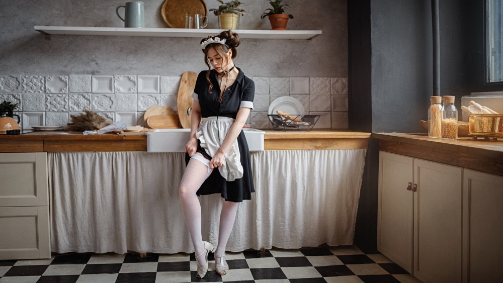 Ножки уборщиц