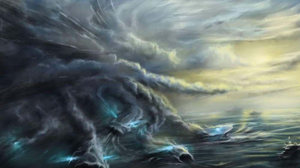 Шторм с грозой на радиостанции