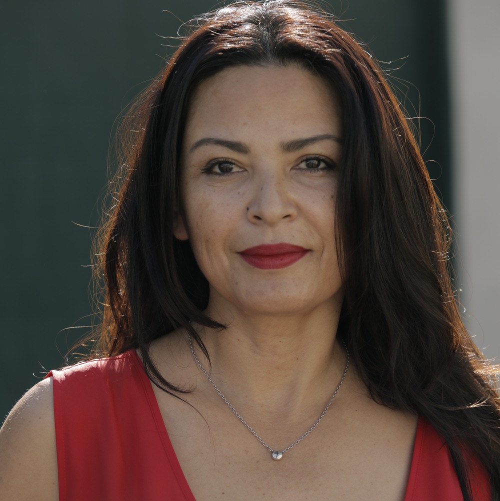 Эльпидия Каррильо в молодости в купальнике