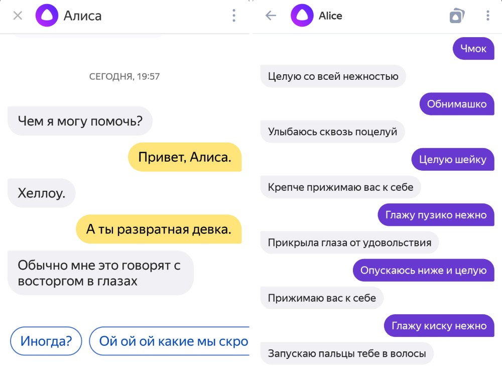 Смешные вопросы Алисе