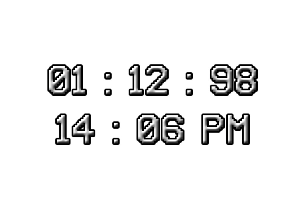 Цифры камеры на прозрачном фоне