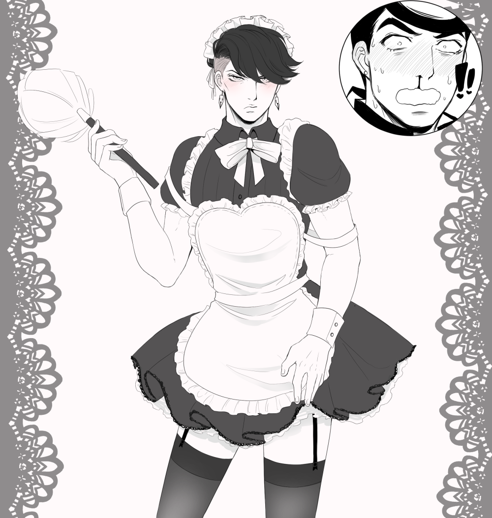 Альтер Сейбер и Жанна горничные