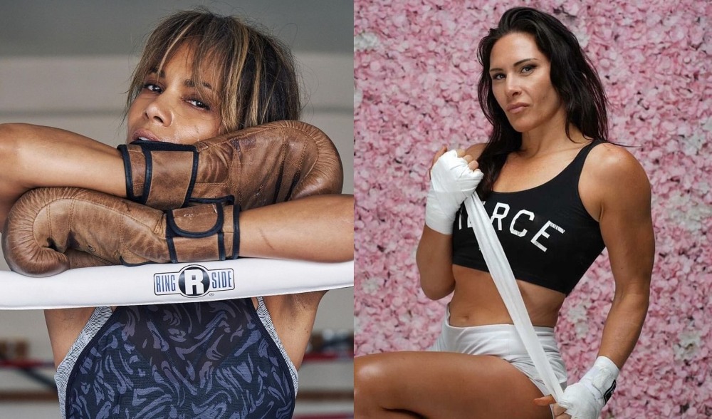 Холли Берри удары