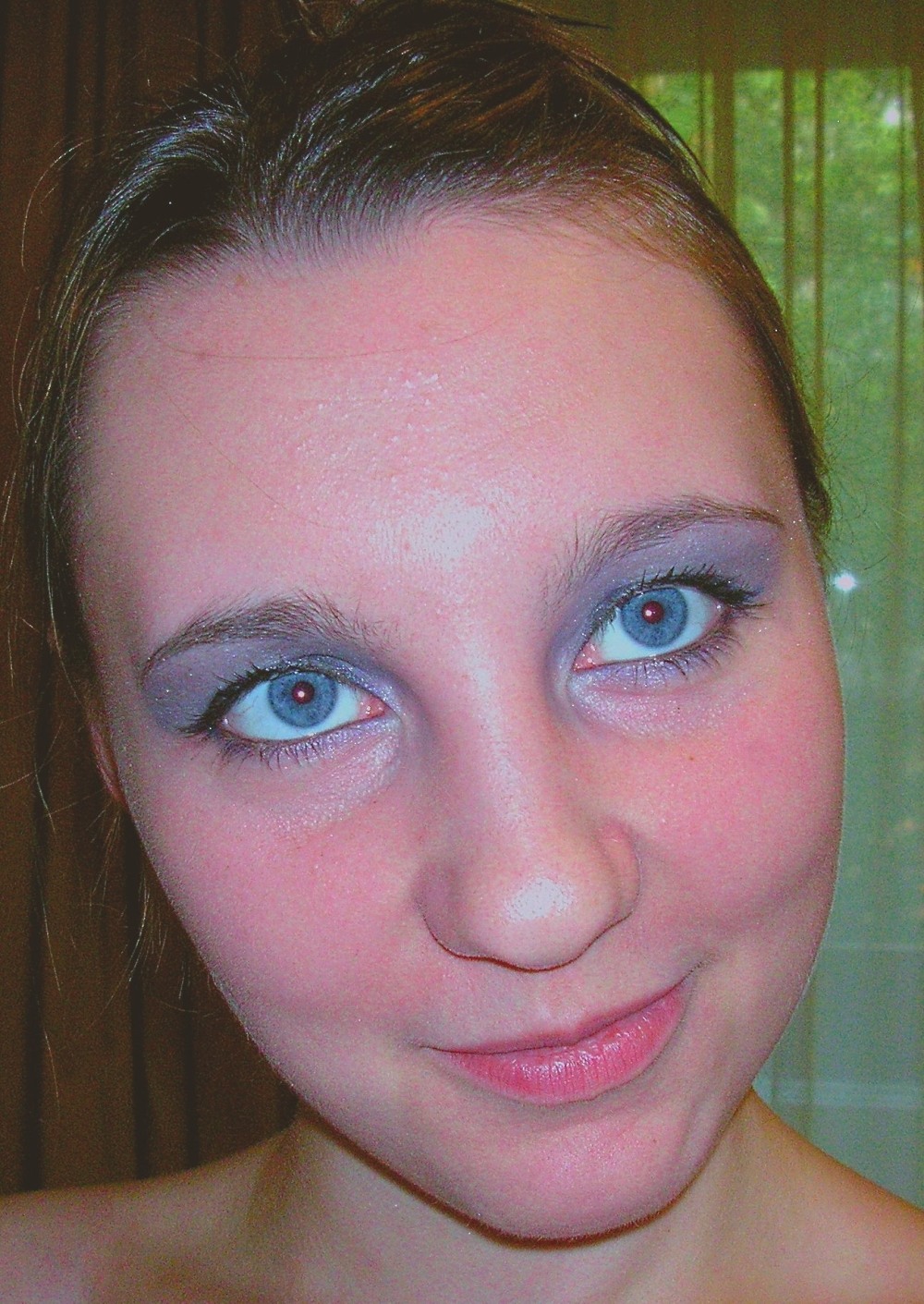 Голая Вика черных в купальнике