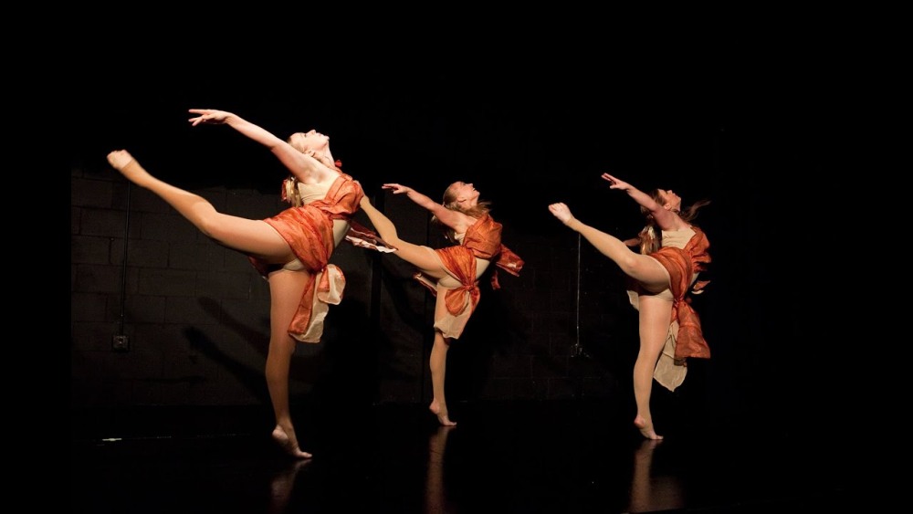 Красивые танцовщицы ню