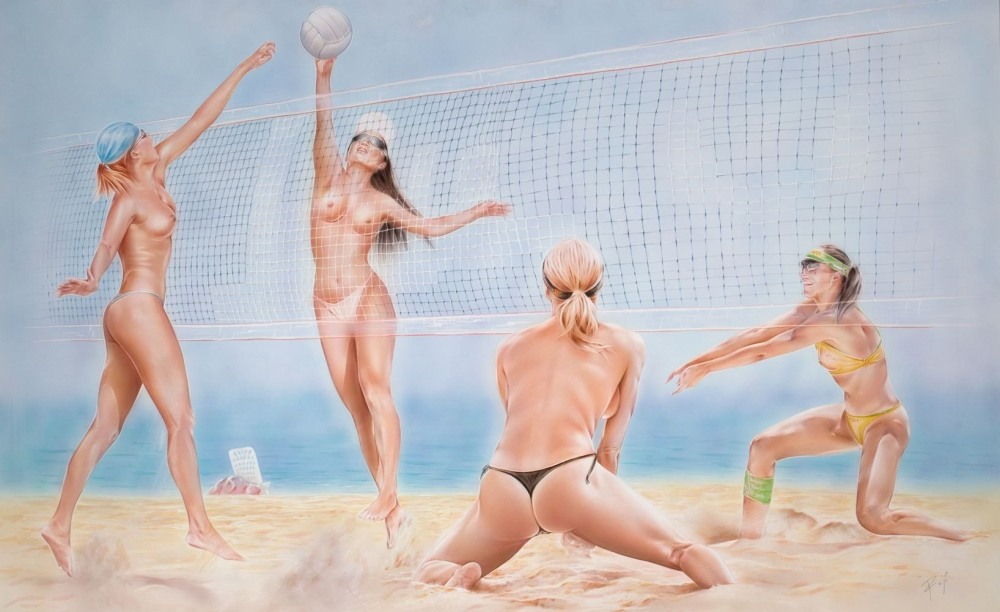 голые русские волейболистки