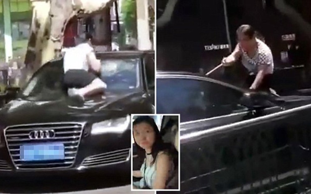 Спалили в машине