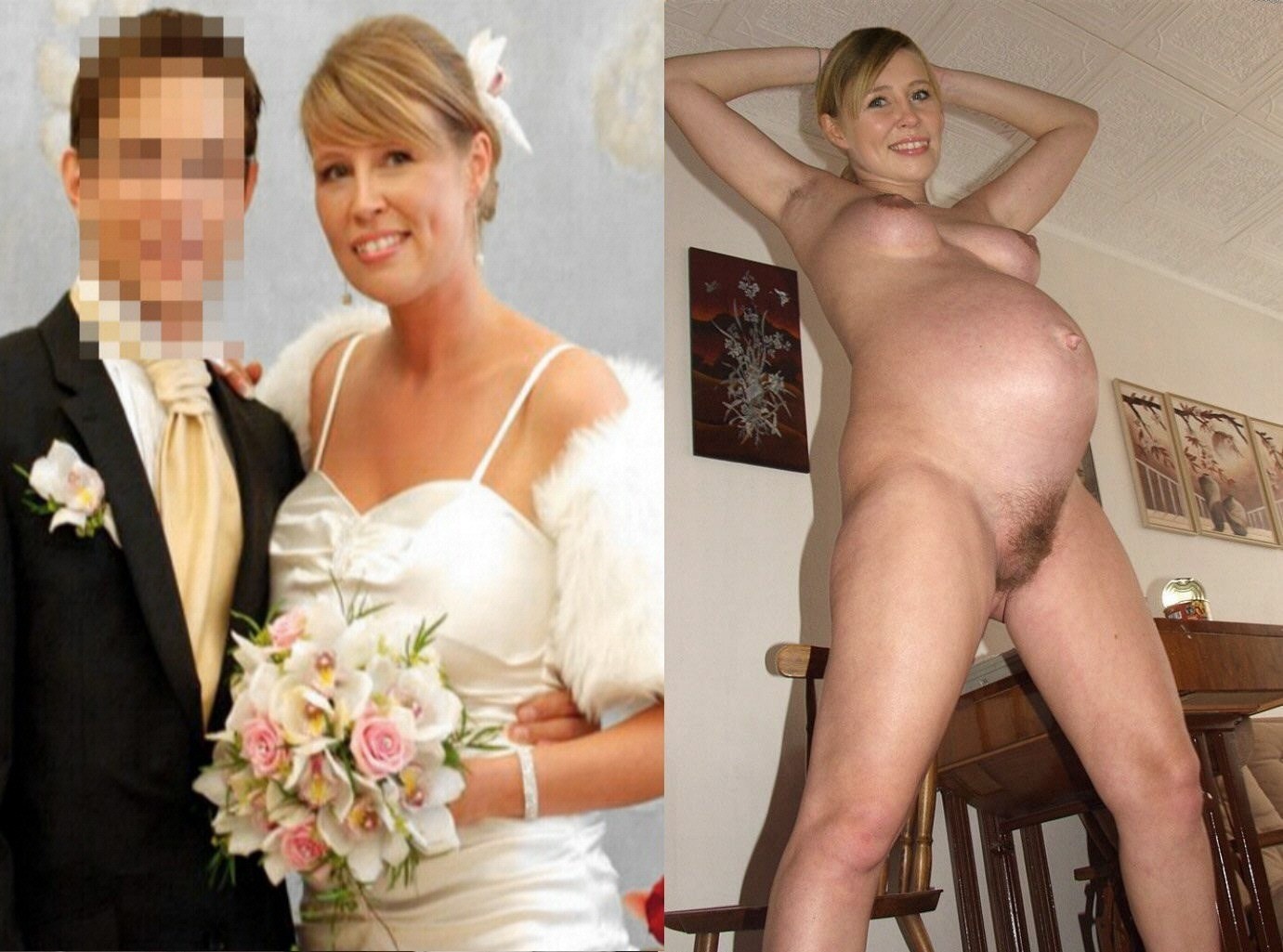 беременные невесты голые фото 12
