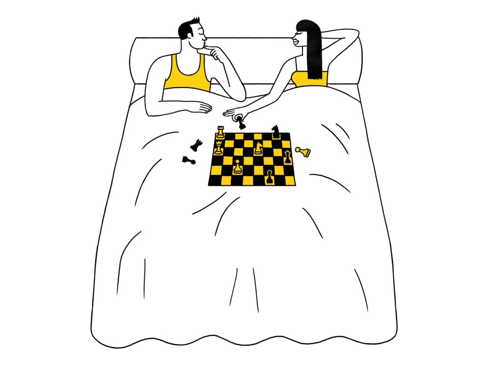 Массаж черно белое