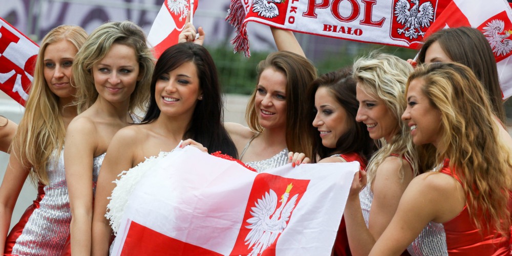 Болельщица Польша ЧМ 2018