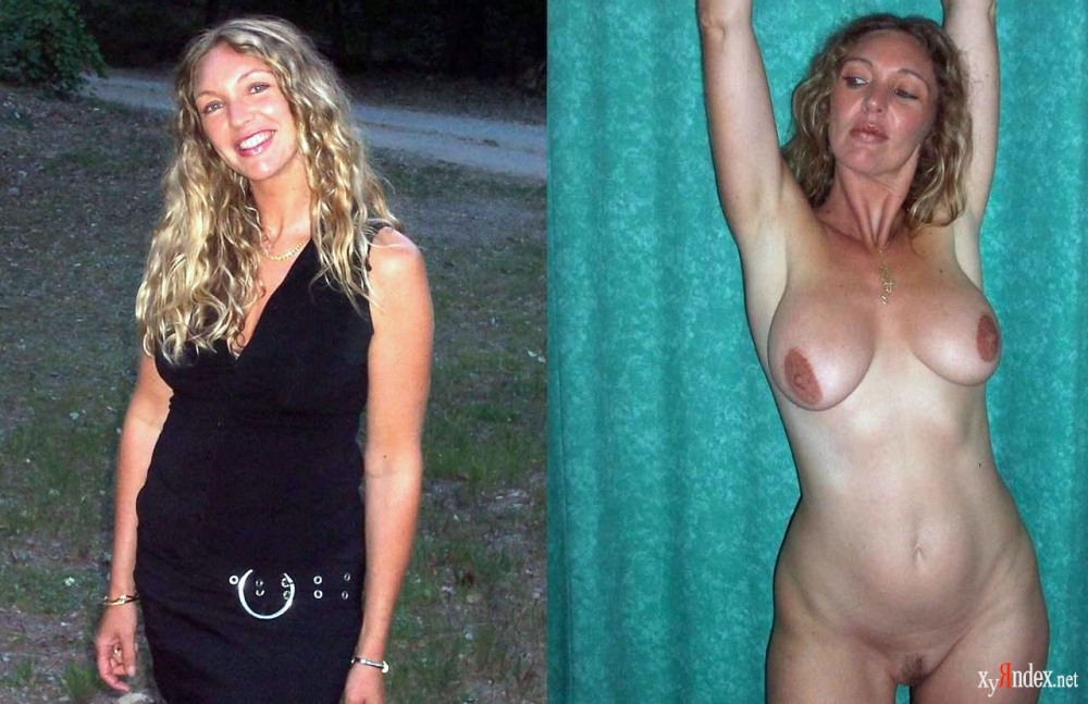 Зрелые жены одетые и раздетые
