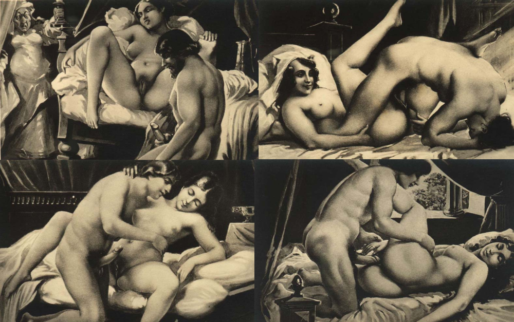 Рисунки на эротическую тему.